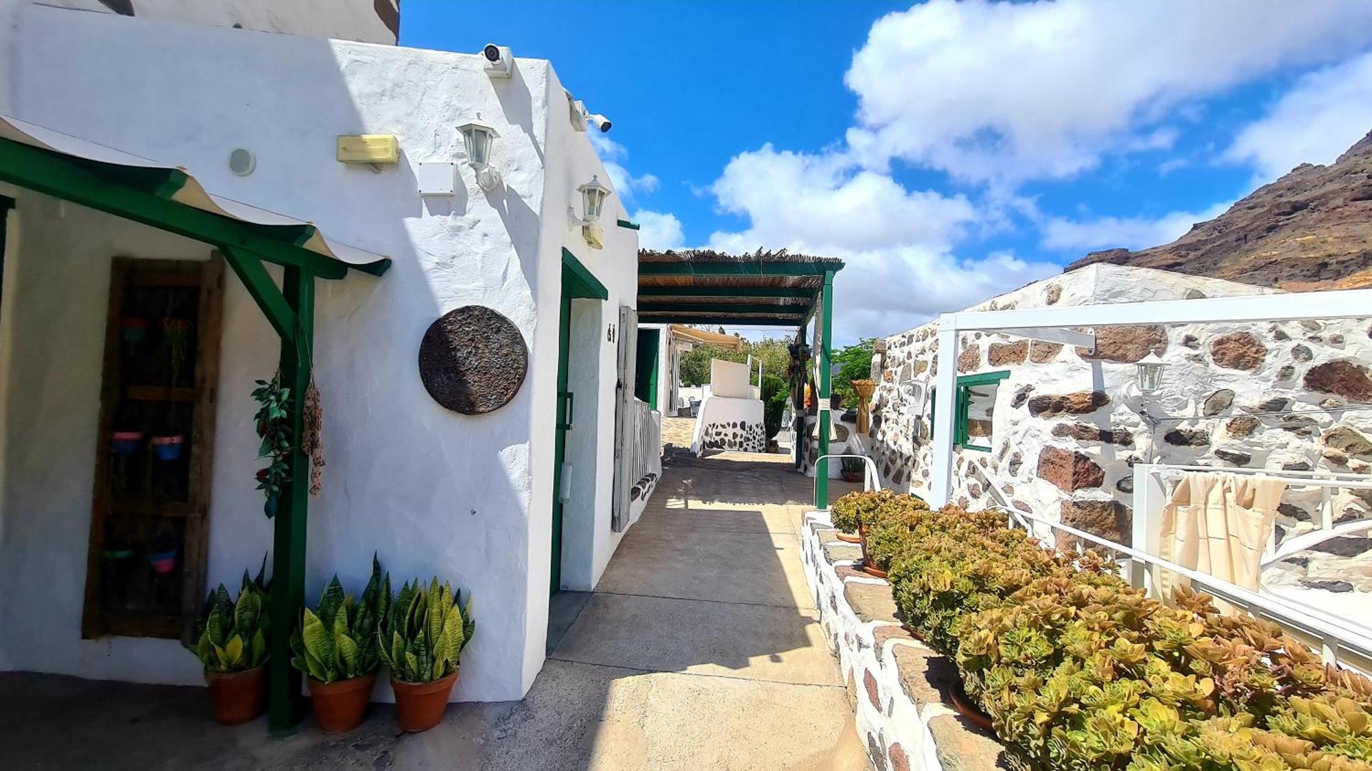 הוילה Mogán Historica Casa Con Vistas Al Jardin De Cactus Y Montanas מראה חיצוני תמונה